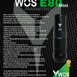 WOS E80 Mini (Lançamento Exclusivo)